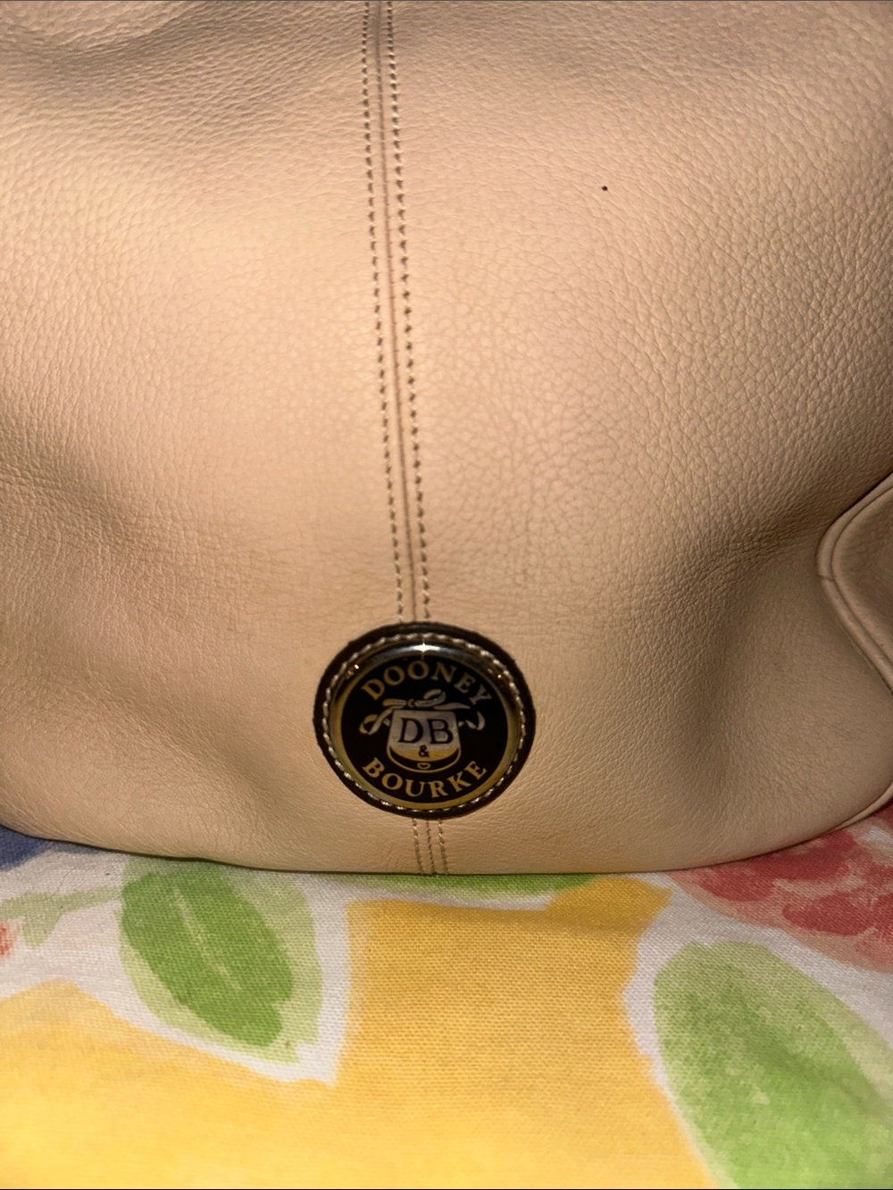 Vintage Dooney and Bourke Purse cream/Brown